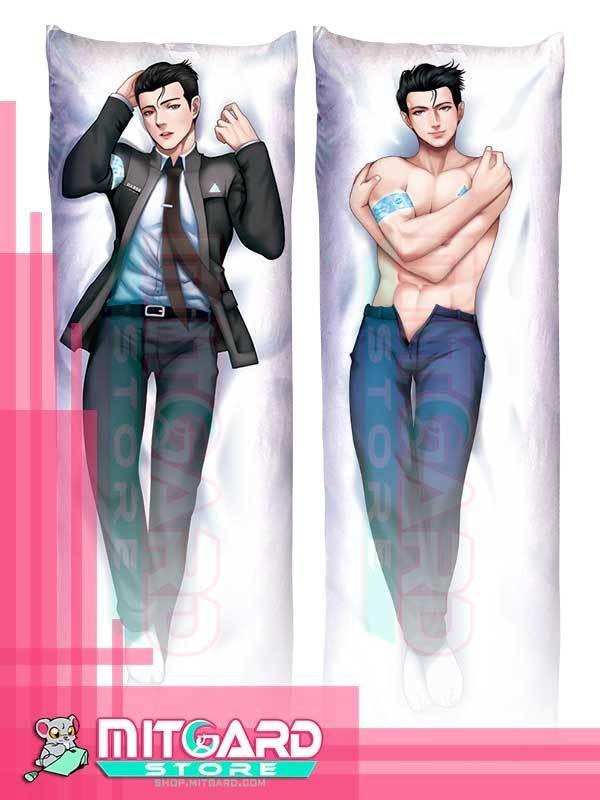 DETROID BECOME HUMAN Connor RK800 Body pillow case dakimakura - 50cmx150cm / Velvet / 2 Sides Printed - 1